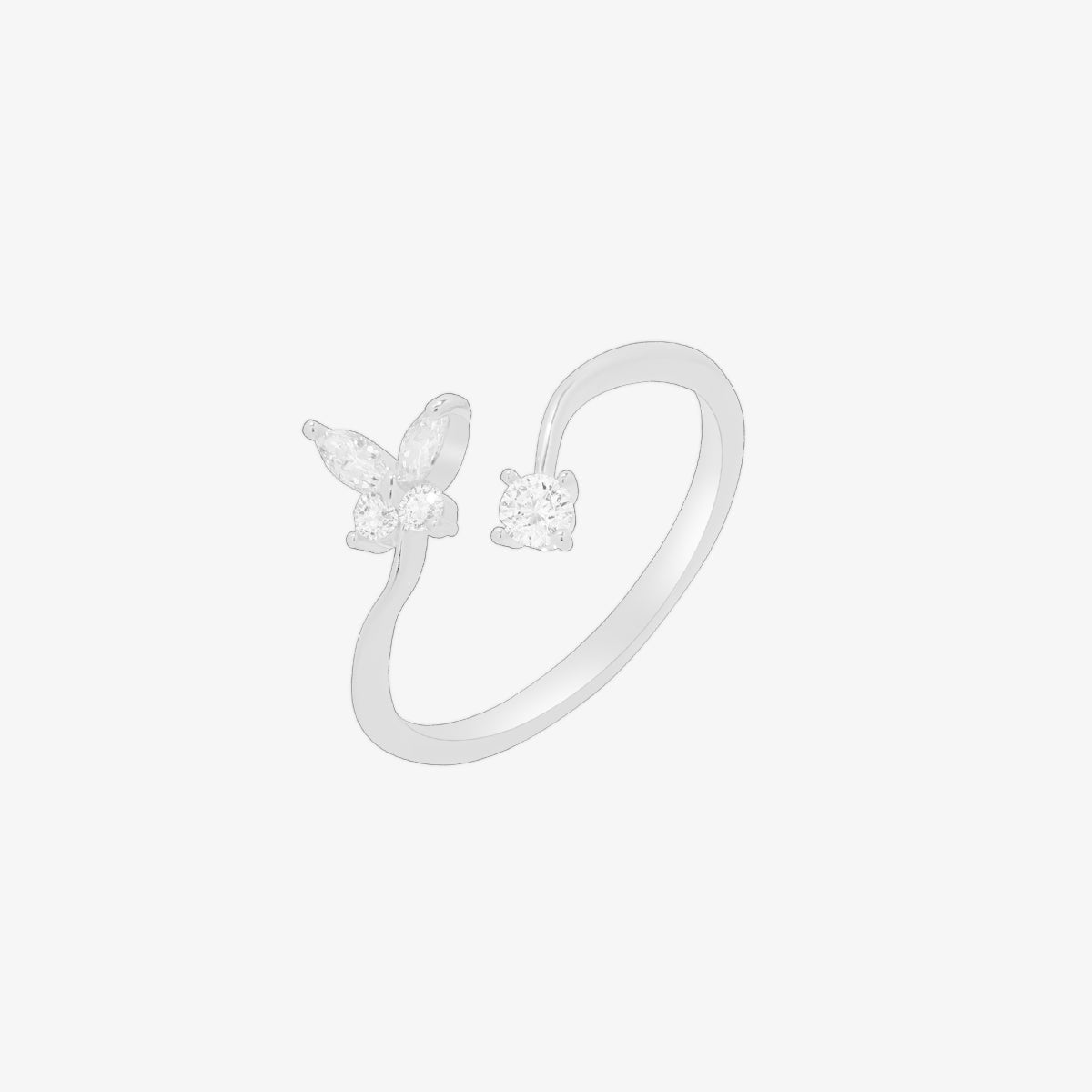 Butterfly cubic ring